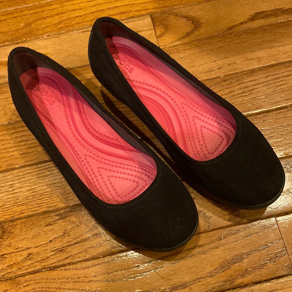 Crocs Women's Black Flats